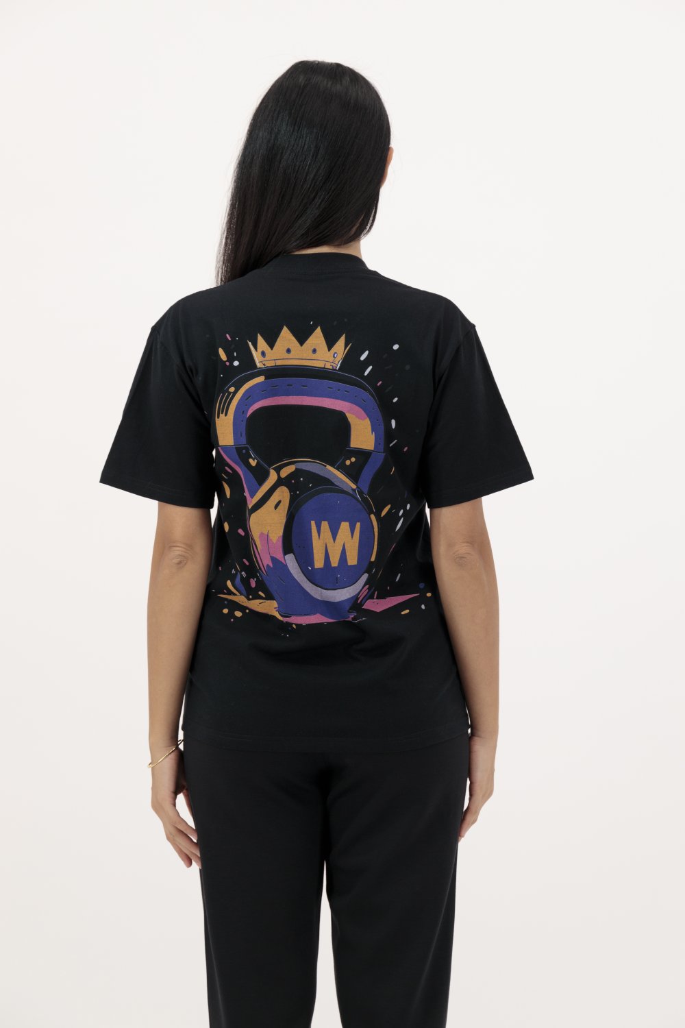 Kettlebell Athelitic T-shirt Black 