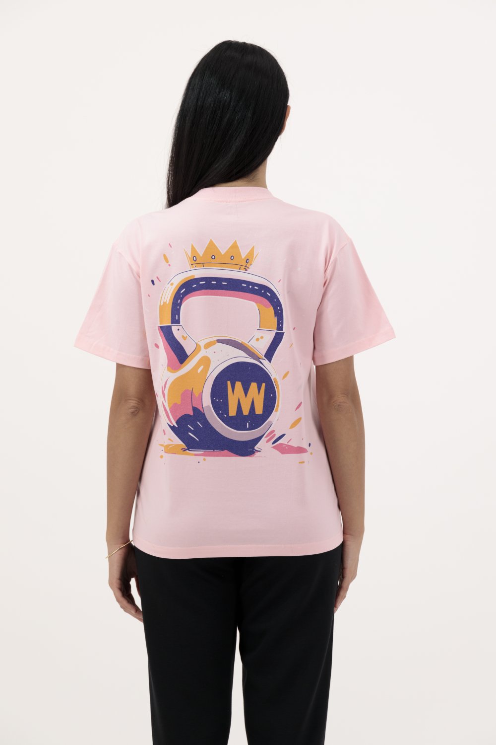 Kettlebell Athelitic T-shirt Pink 