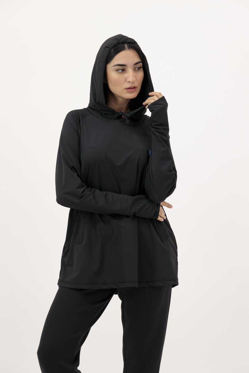Flare Super Soft Hoodie Black