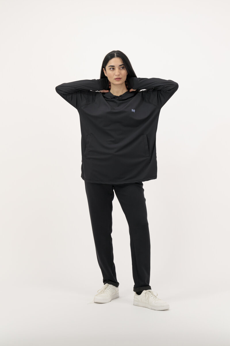 Flare Super Soft Hoodie Black
