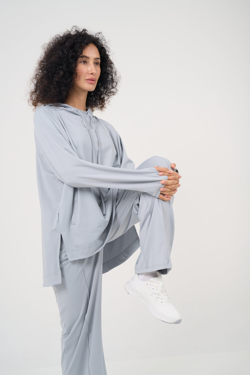  طقم جوي المرح رمادي فاتح