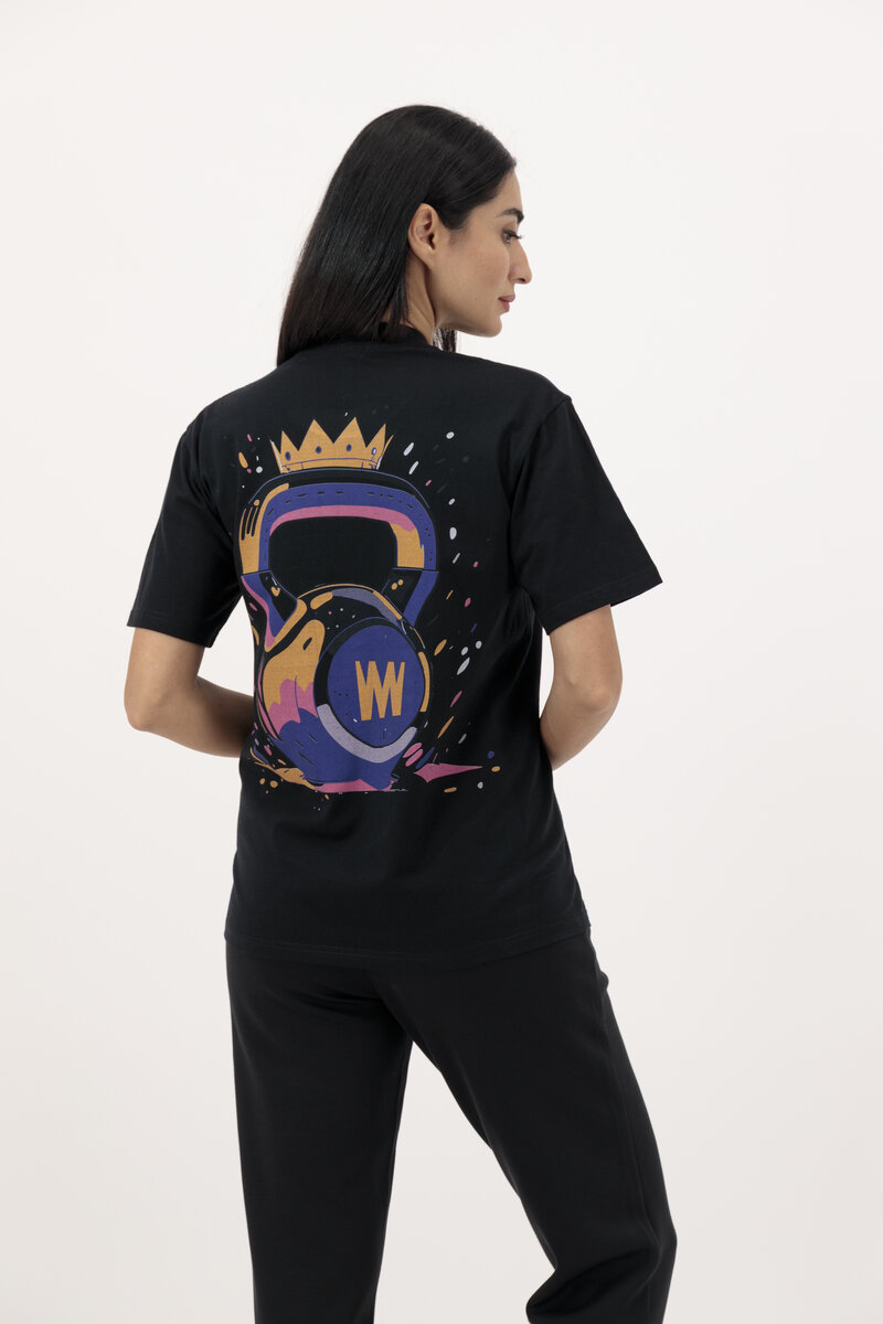 Kettlebell Athelitic T-shirt Black 