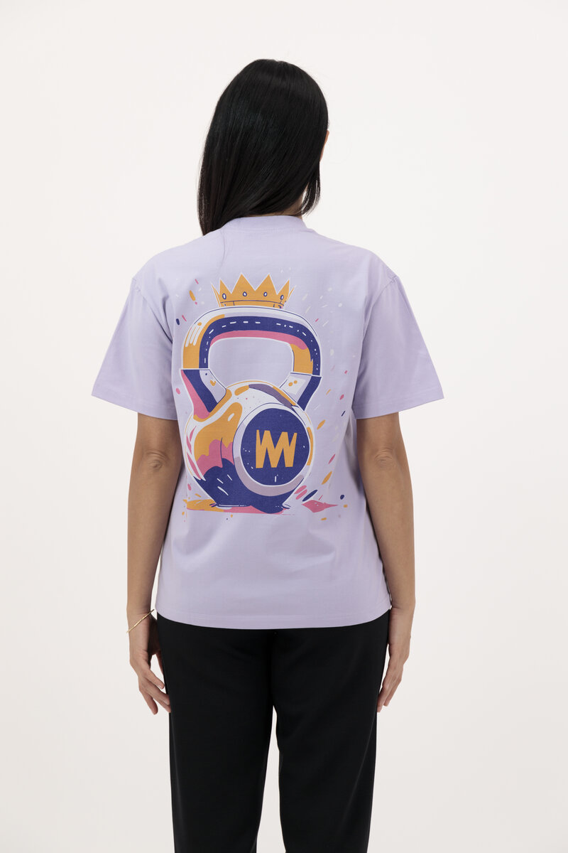 Kettlebell Athelitic T-shirt PURPLE 