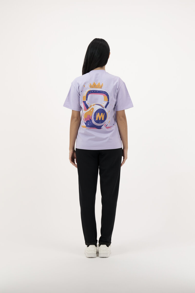 Kettlebell Athelitic T-shirt PURPLE 