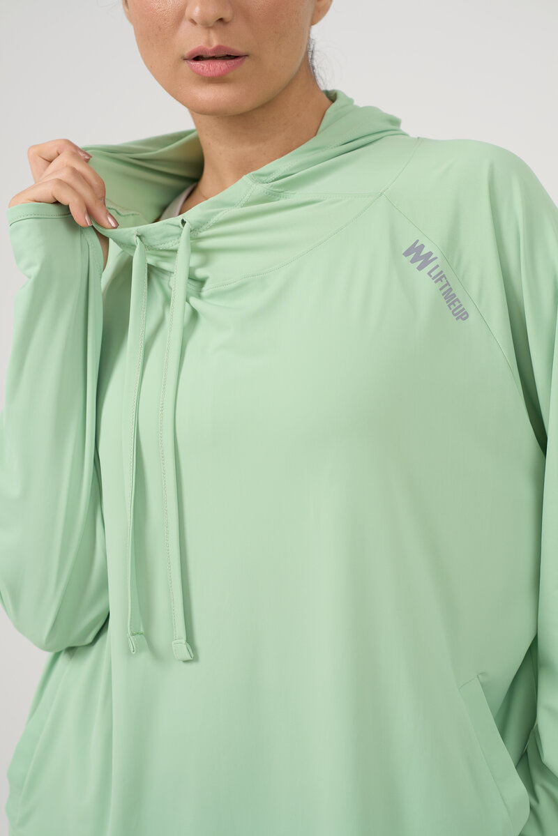 Pistachio Hooded Shirt 