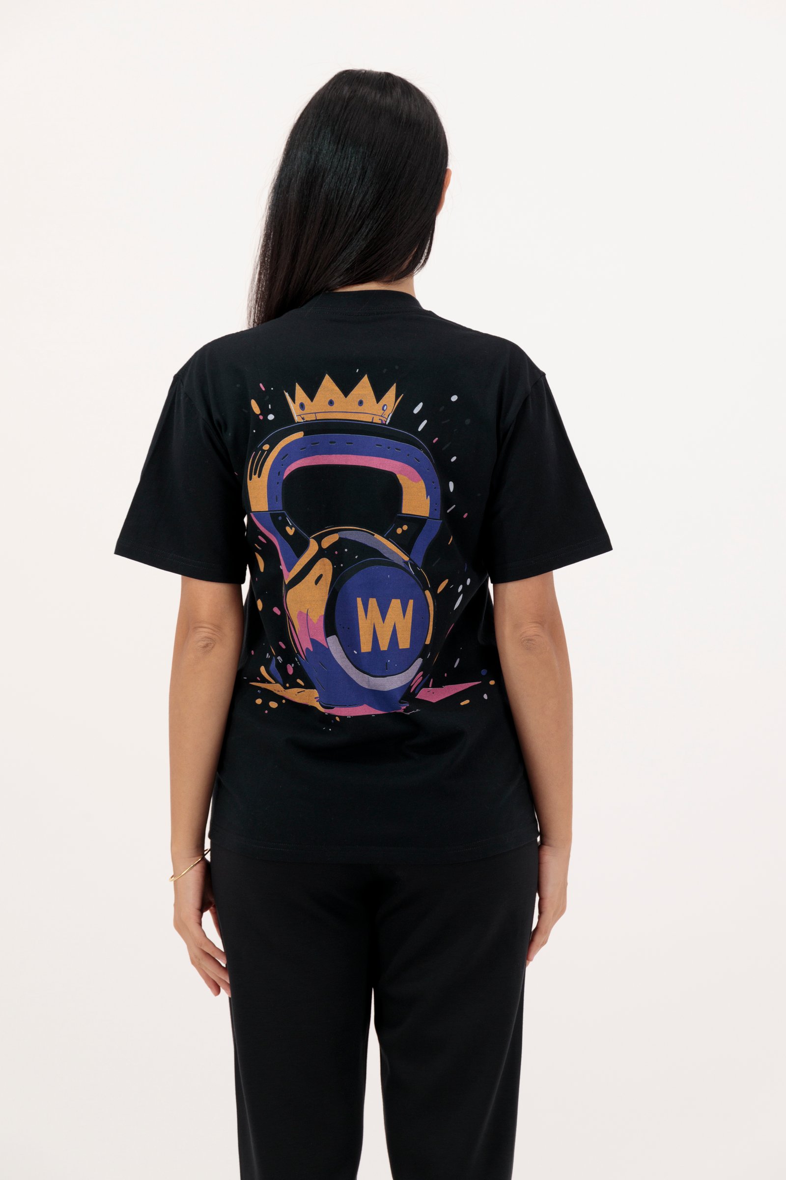 Kettlebell Athelitic T-shirt Black 