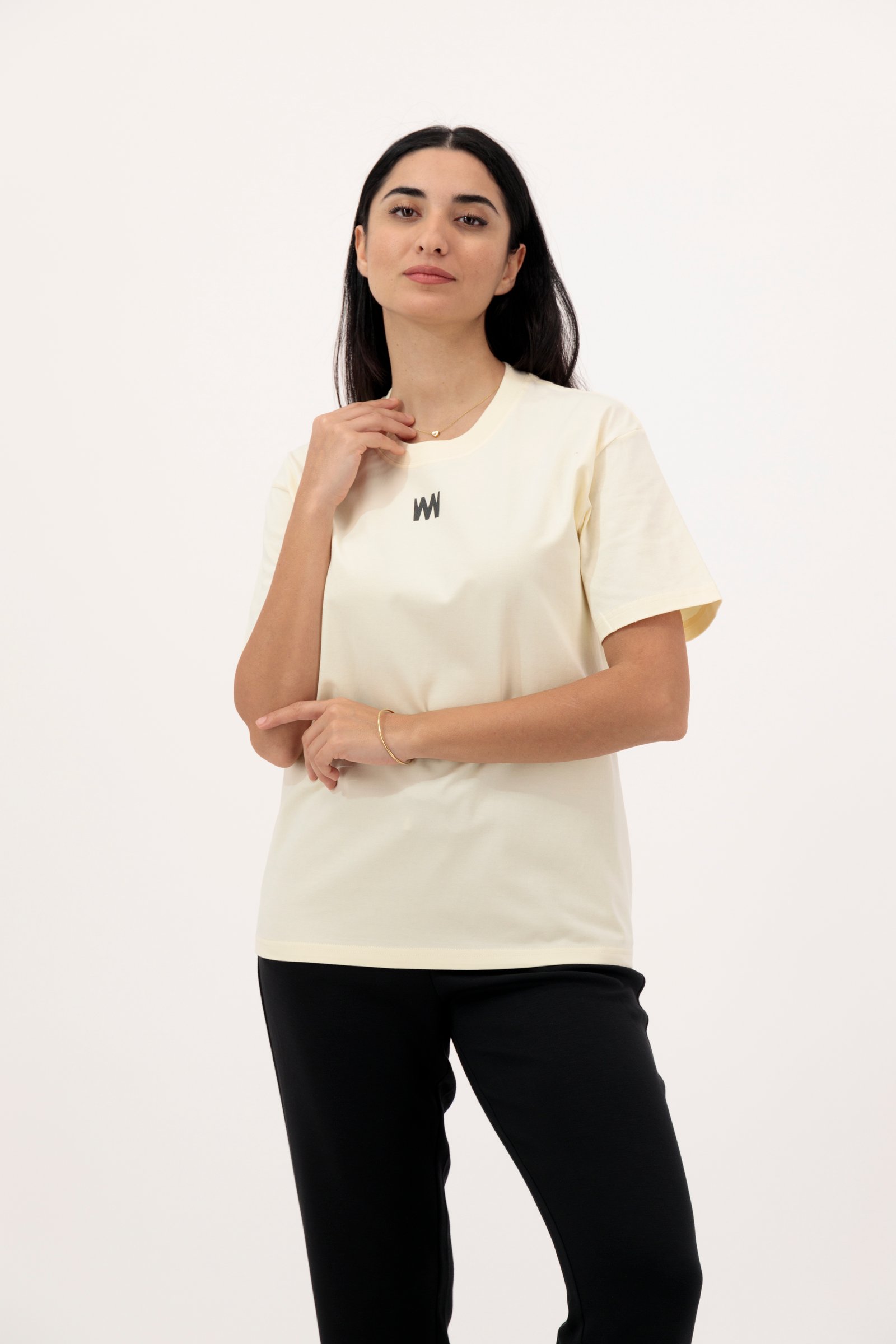 Kettlebell Athelitic T-shirt Cream 