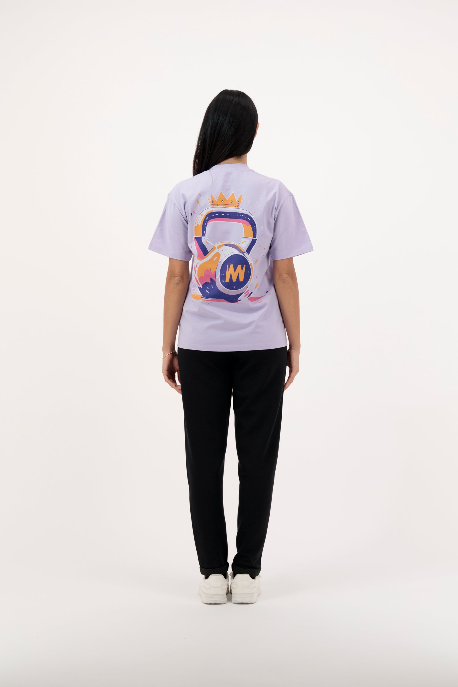 Kettlebell Athelitic T-shirt PURPLE 