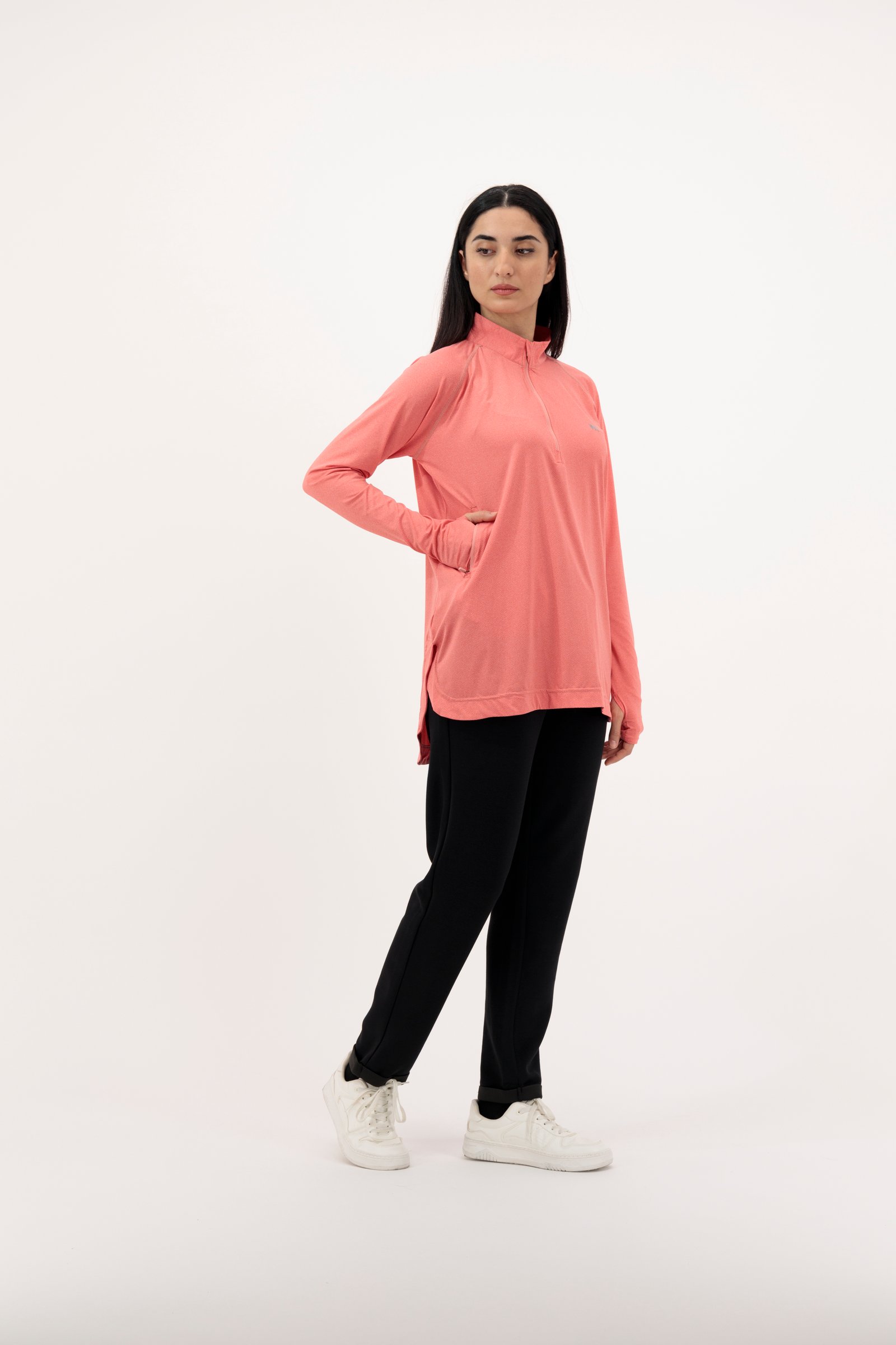 قميص الاداء وردي 