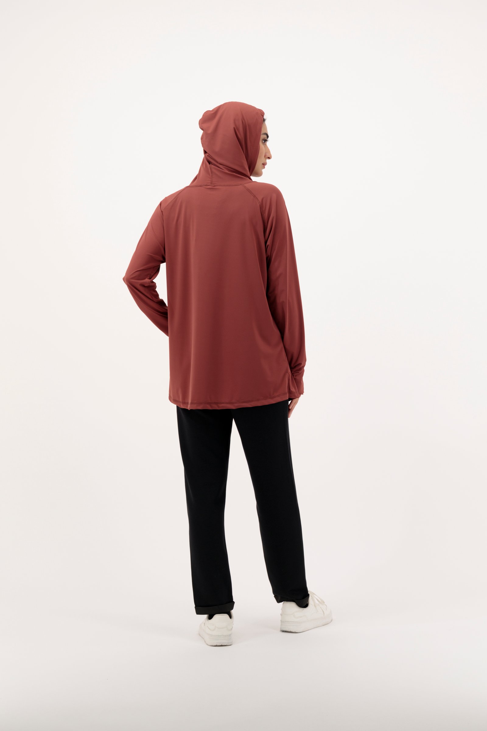 Super Soft Hooded Shirts Chocolate Brown 